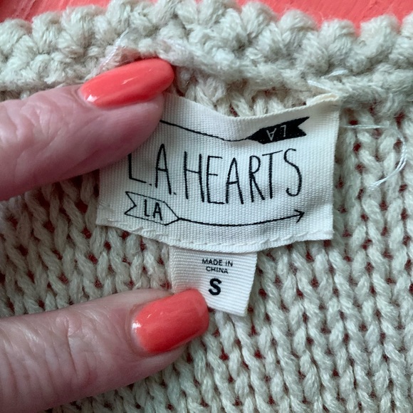 Size S L.A. Hearts boho fringe vest - Picture 7 of 7